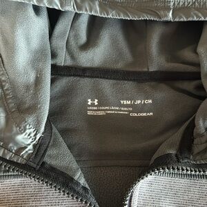 Under Armour Kids Gray and Black Jacket